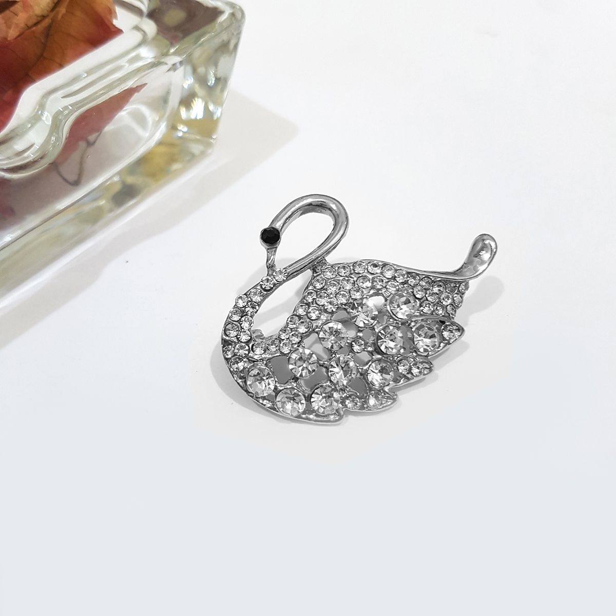 GENERICO - Broche Prendedor Para Mujer Cisne