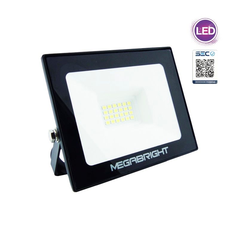 MEGABRIGHT - Foco Proyector Halógeno Led 20w  Luz Fría  Megabright