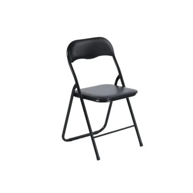 CITYSHOP - Silla Mango Plegable de Metal Acolchada