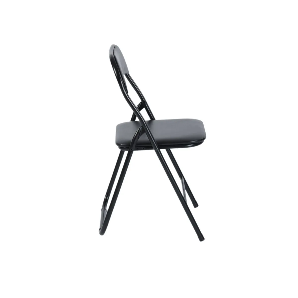 CITYSHOP - Silla Mango Plegable de Metal Acolchada