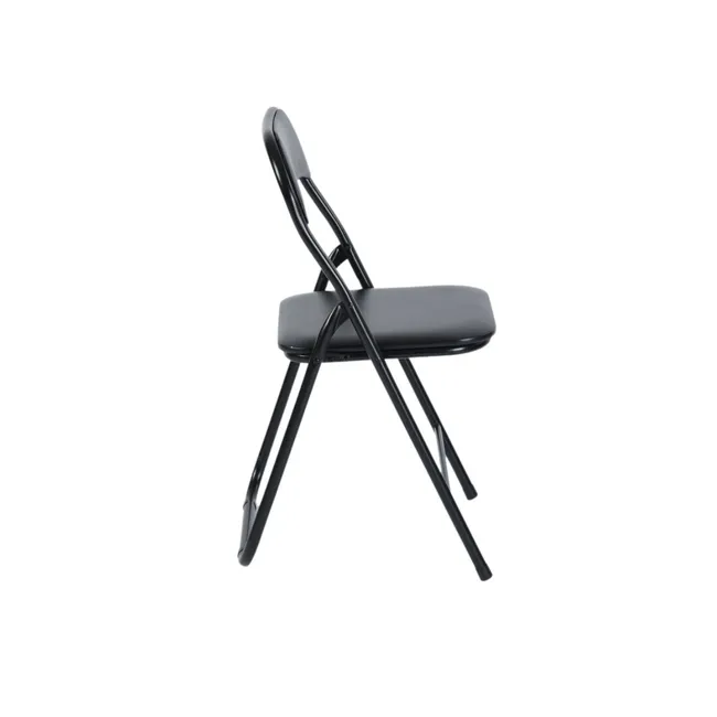 CITYSHOP - Silla Mango Plegable de Metal Acolchada