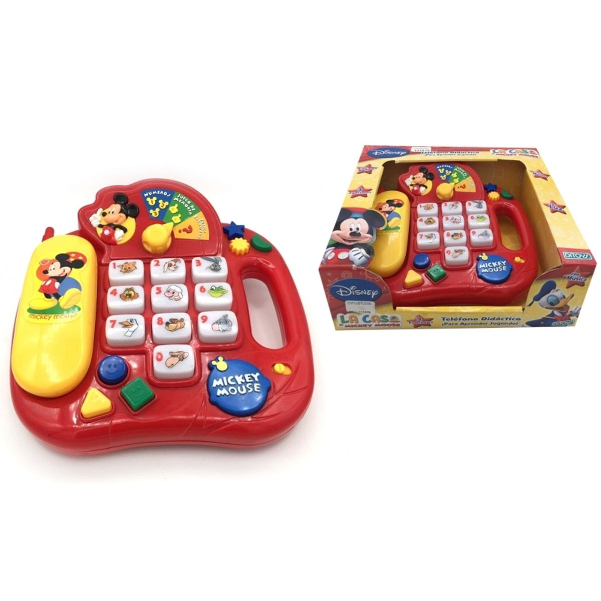 DITOYS - DITOYS 1003D MICKEY CLUB HOUSE TELEFONO