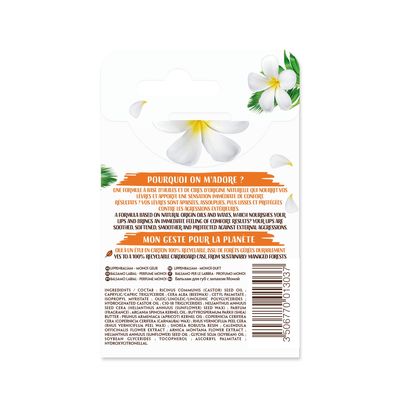 Imagen 2 del producto Bálsamo de Labios Monoï y Karité - - 4 g.