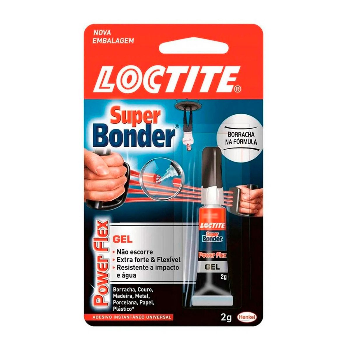 LOCTITE - Adhesivo Super Bonder Loctite Power Flex Gel 2g