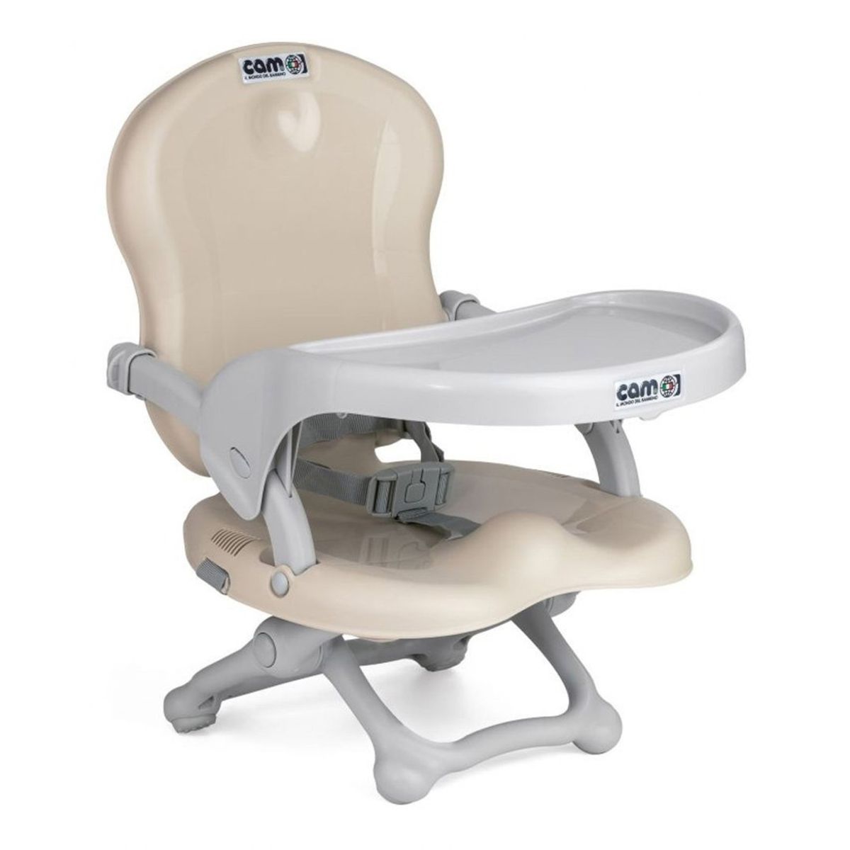 CAM - Silla de Comer Smarty Beige Sin Tapiz CAM