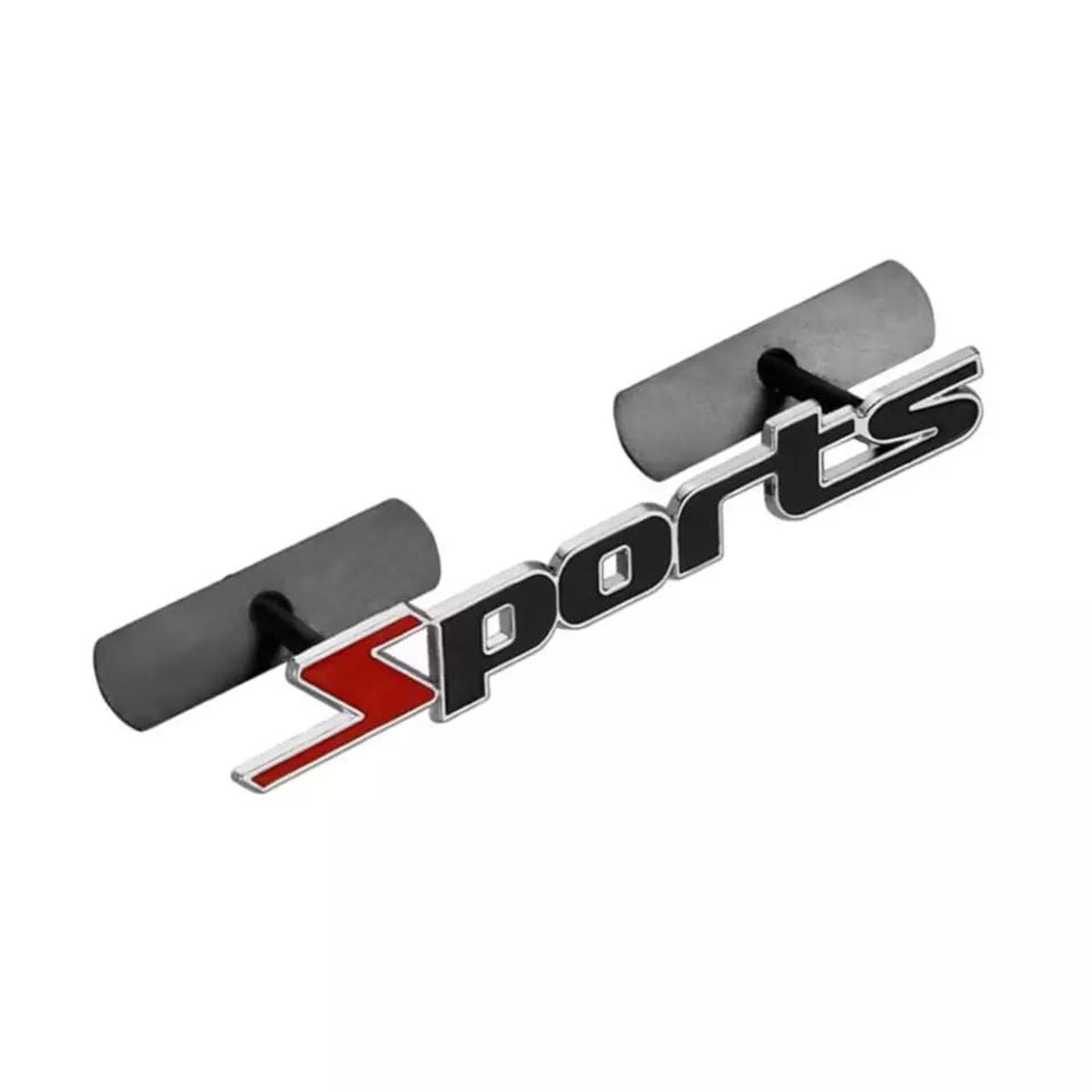 GENERICO - Emblema Insignia Metal autos 3D apernado letras Sports