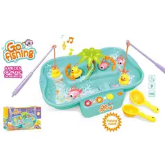 CRUSEC - Juguetes de Pesca con Iluminación y Música para Niños Niñas
