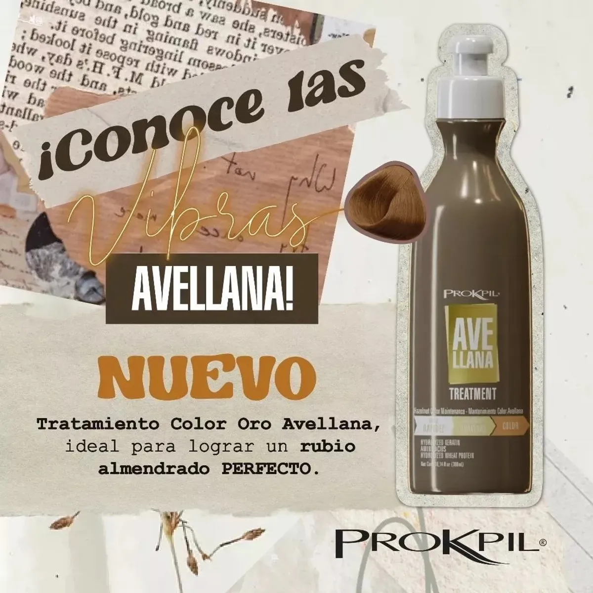 PROKPIL - Tratamiento Prokpil Color Avellana Matizador 300ml