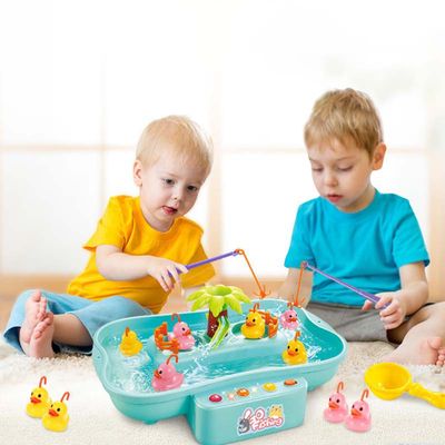 Imagen 2 del producto Juguetes de Pesca para Niños con Iluminación y Música Rosa