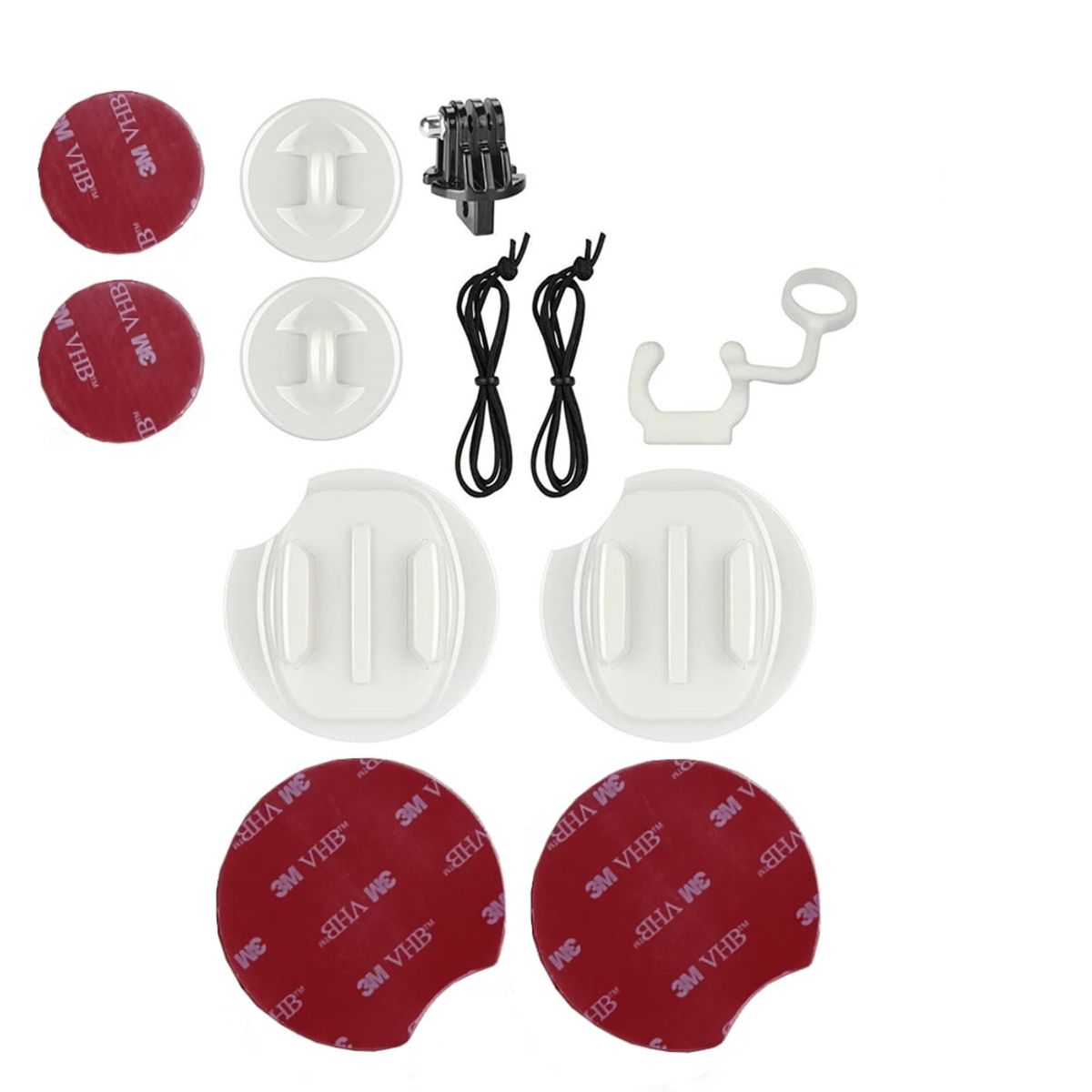 GENERICO - Soporte Cámara Para Gopro Tabla Surf Kite Bodyboard Kayak  BLANCO