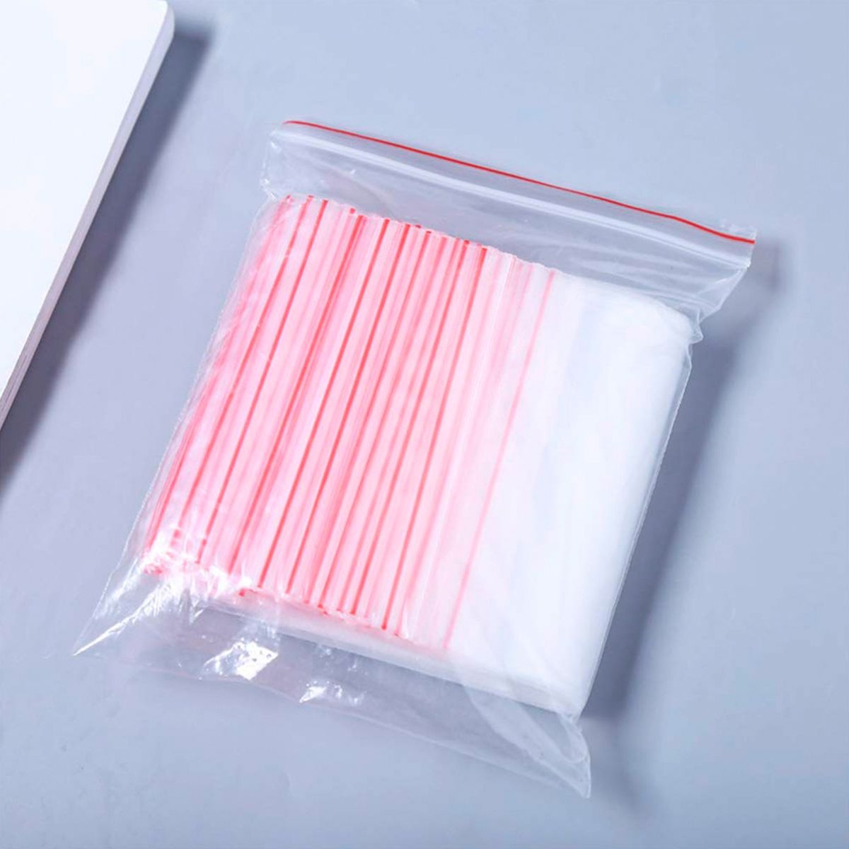 GENERICO - Pack Bolsa Transparente Cierre Hermetico 4x6cm 200 unidades