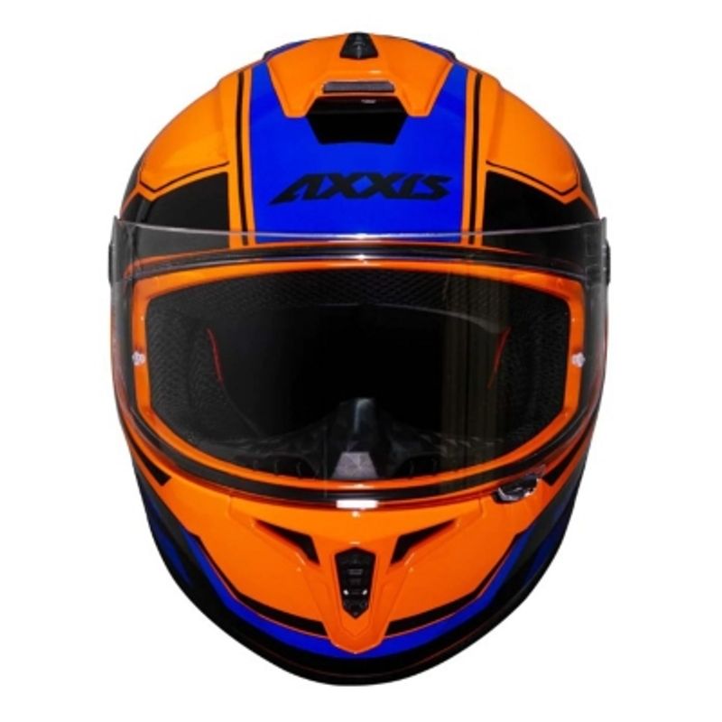 AXXIS - Casco de Moto Axxis Draken S Sonar C4 Naranja Brillo