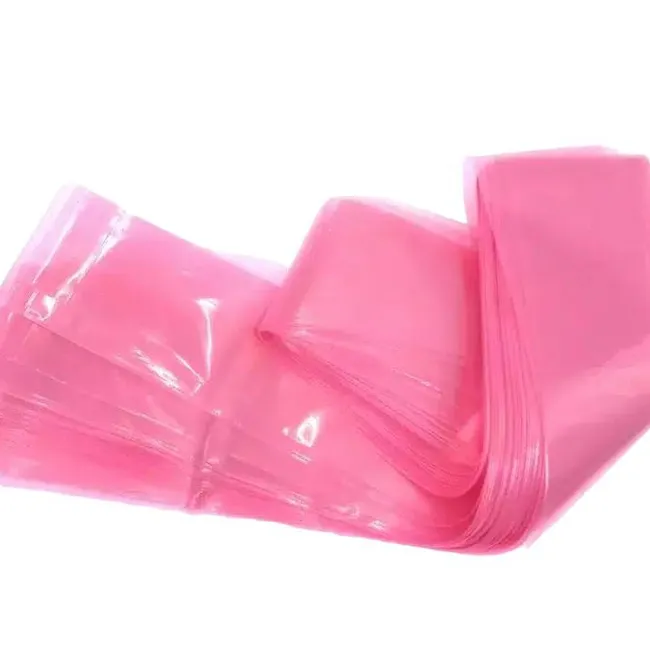 GENERICO - Pack De 25 Fundas Cable para maquina de Tattoo - ROSA.