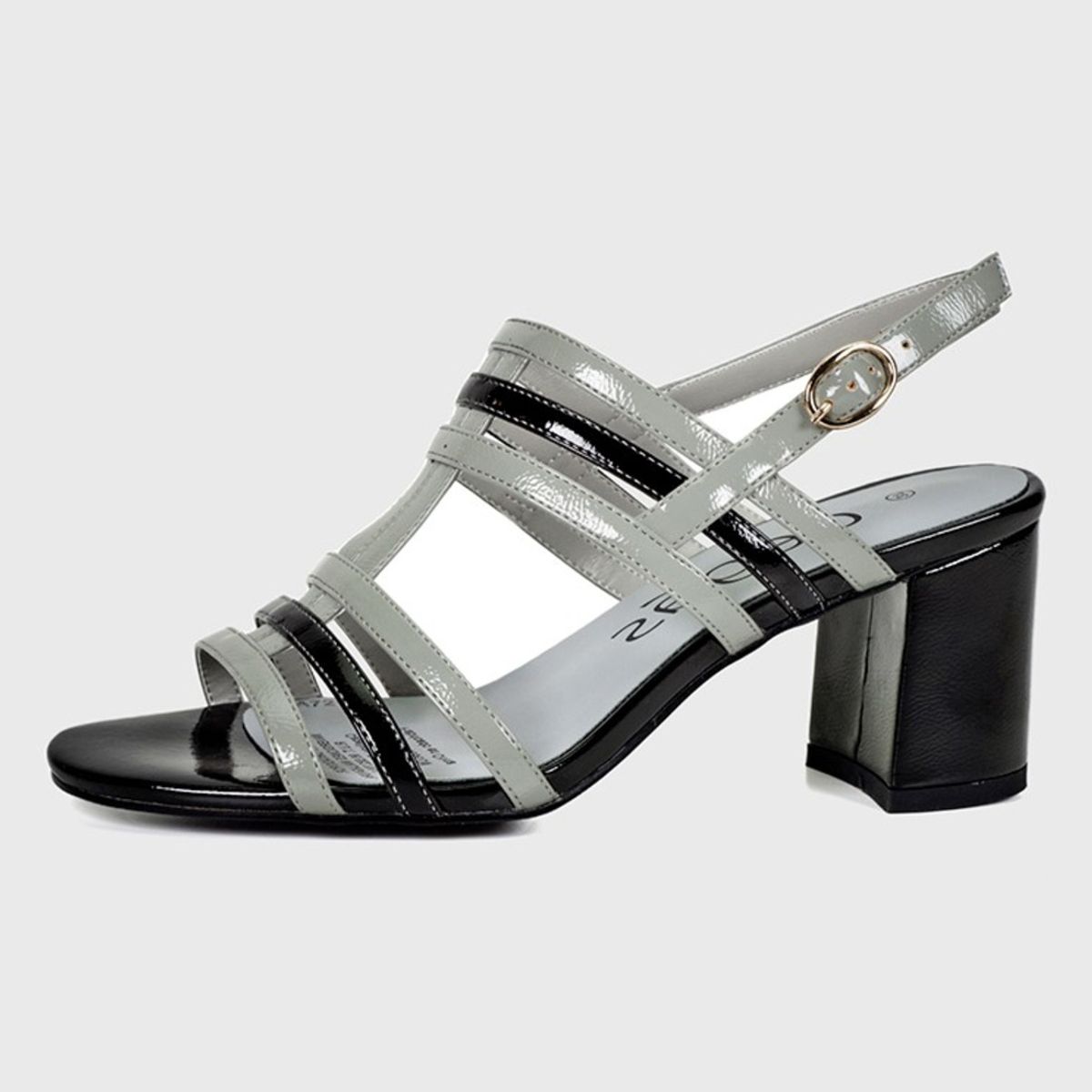 DEGAS - Sandalia Cuero Manuela Negro DEGAS