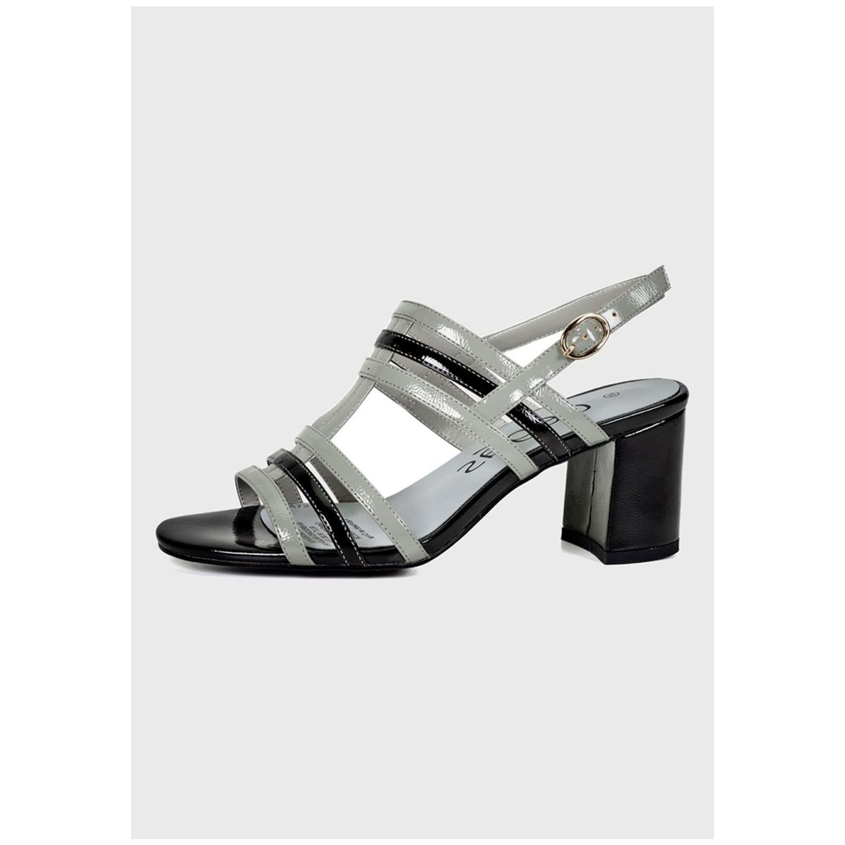 DEGAS - Sandalia Cuero Manuela Negro DEGAS