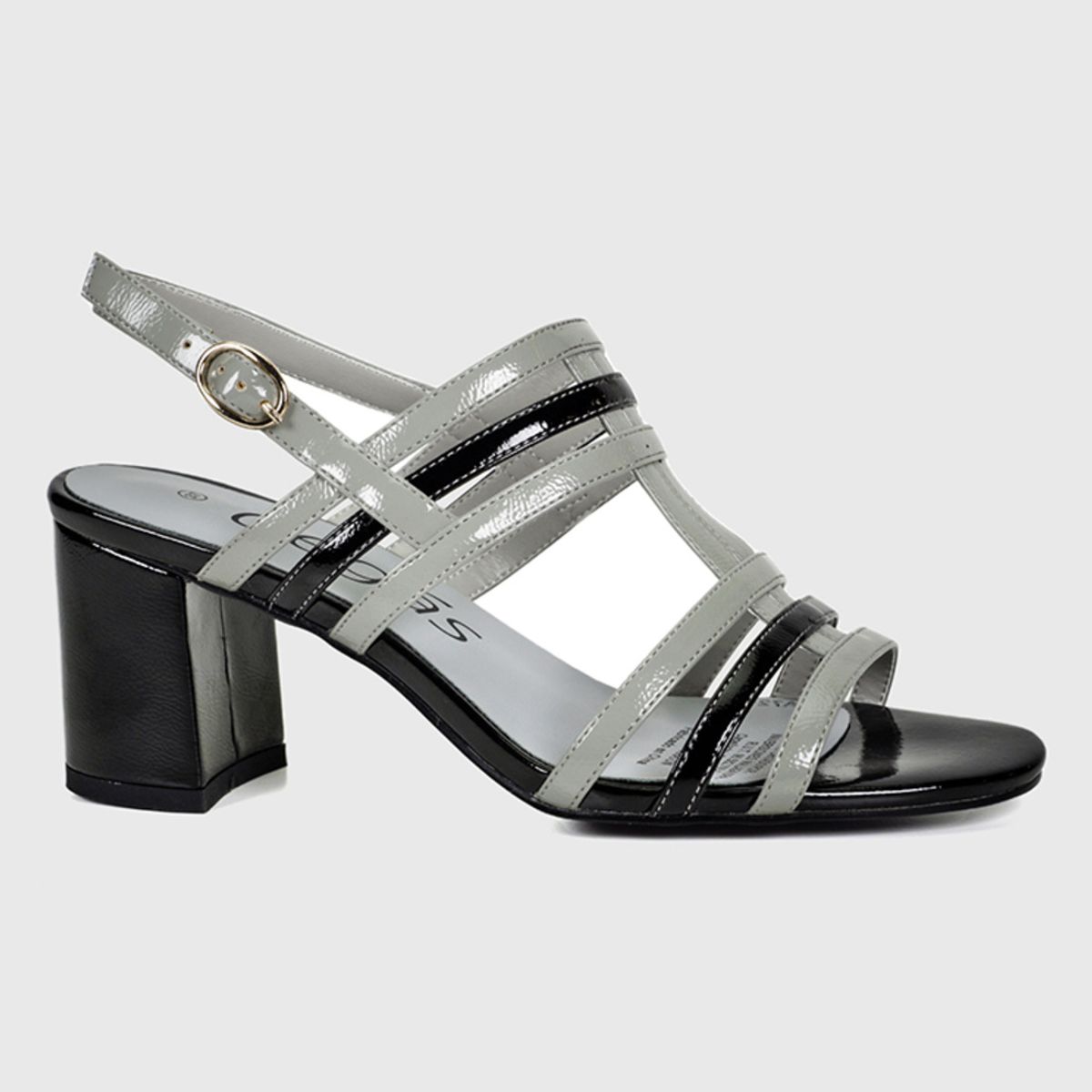 DEGAS - Sandalia Cuero Manuela Negro DEGAS