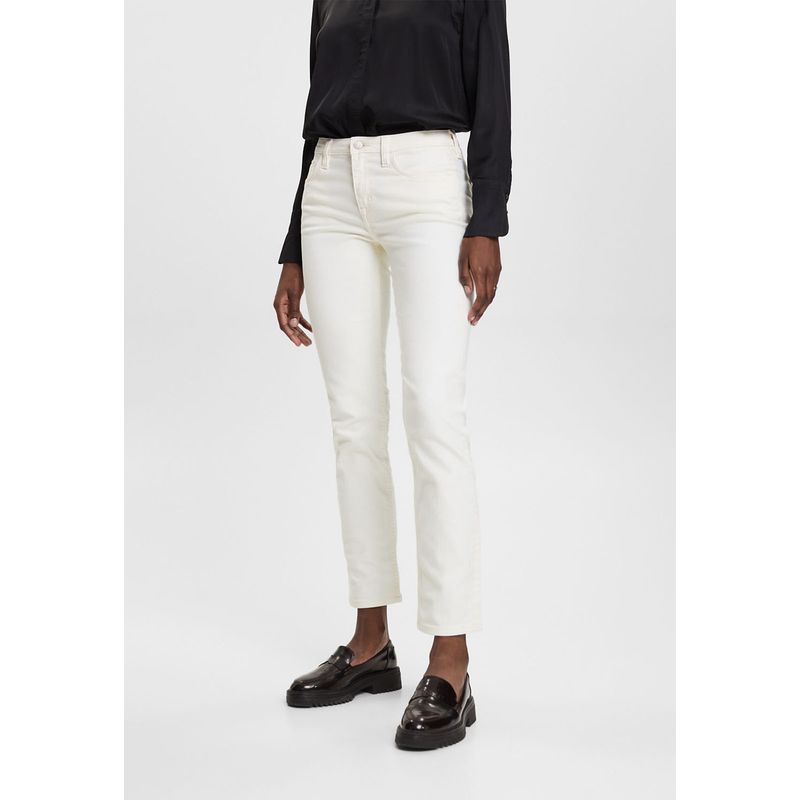 ESPRIT - Jeans Con Corte Recto Y Tiro Medio Mujer Esprit ESPRIT
