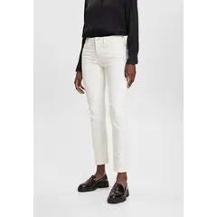 ESPRIT - Jeans Con Corte Recto Y Tiro Medio Mujer