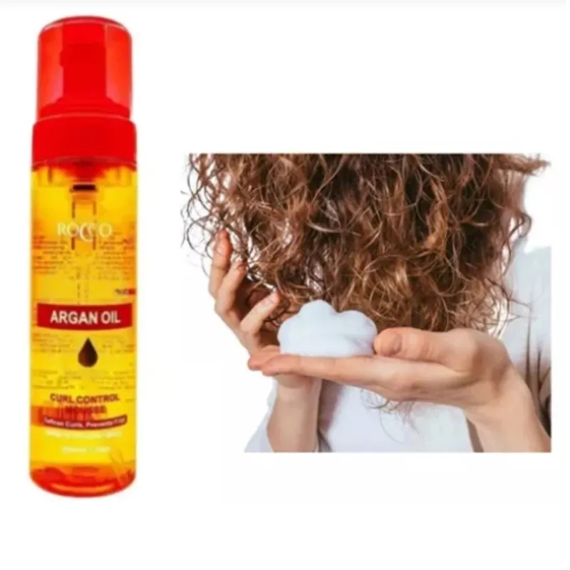 ROCCO - Rocco® Curl Control Mousse Fijación De Argan Oil 200ml.