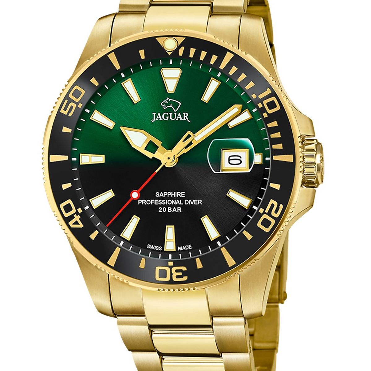 JAGUAR - Reloj J877/5 Jaguar Verde Hombre Executive