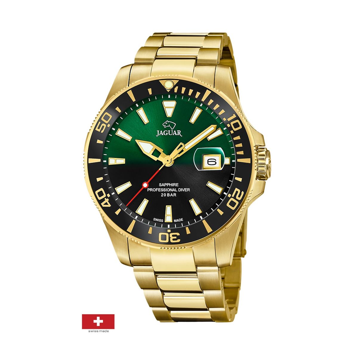 JAGUAR - Reloj J877/5 Jaguar Verde Hombre Executive