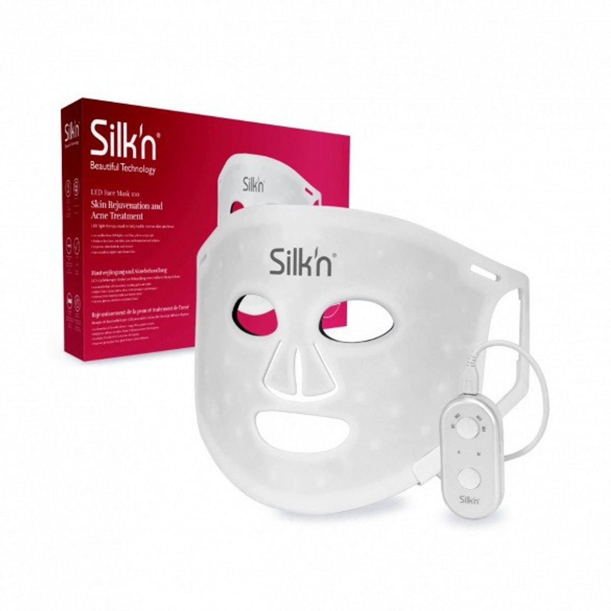 TCHIBO - MASCARILLA FACIAL LED 100 LEDS SILK'N .