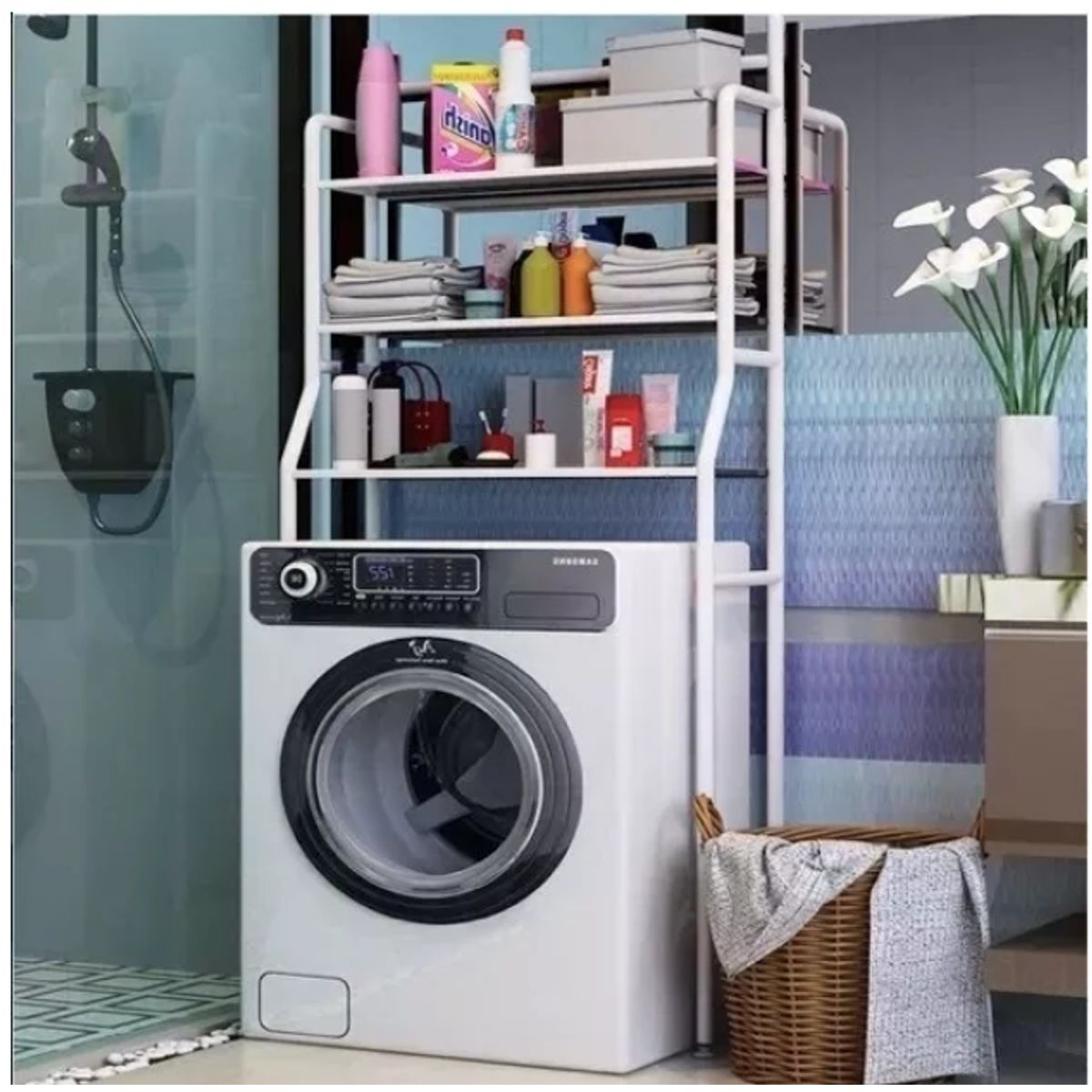 GENERICO - Estante Organizador Multiuso Lavanderia