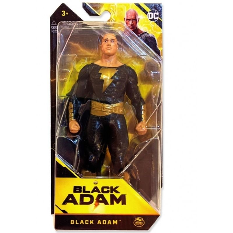 GENERICO - IMEX 6064878 DC BLACK ADAM FIGURA 6 PULGADAS