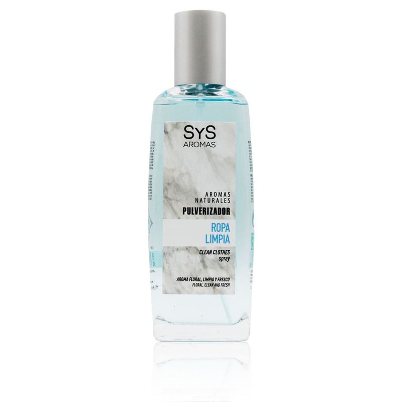SYS - Pulverizador Ambientador Ropa Limpia 100ml SYS Aromas