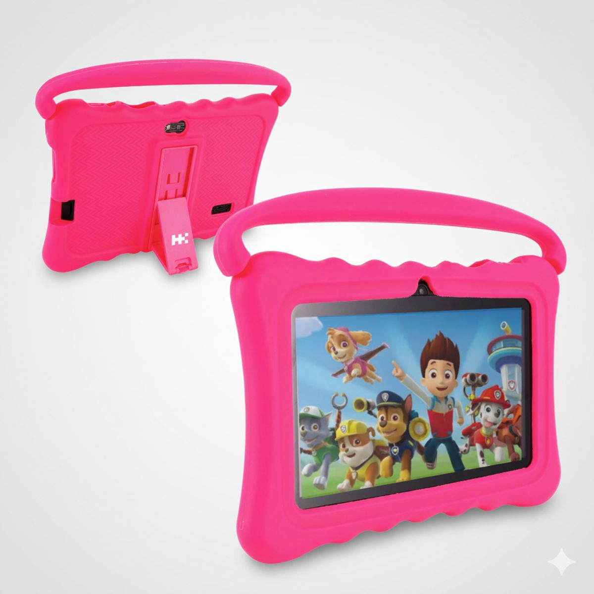 GENERICO - Tablet para Niños 7 Pulg. WiFi Playstore Control Parental Harmonik Rosada