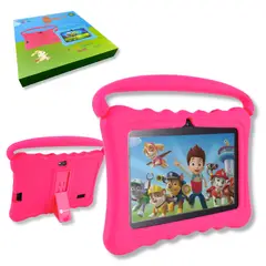 GENERICO - Tablet para Niños 7 Pulg. WiFi Playstore Control Parental FunSphere Rosada