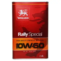 WOLVER - Aceite para Motor 10w60 Rally Special 4lts
