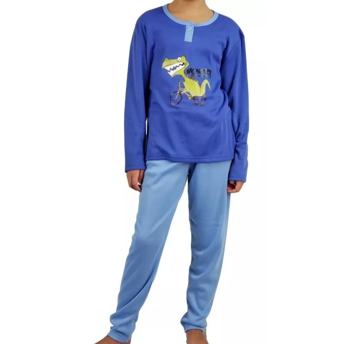 LOOK SHOP - Pijama Franela Niños Invierno Dino 284