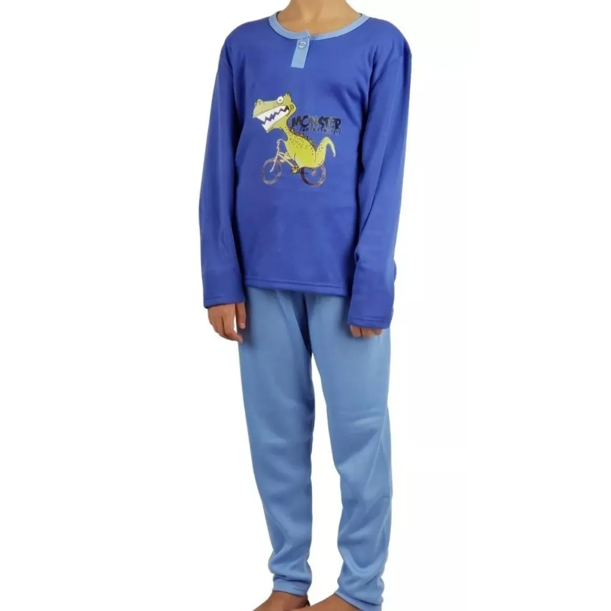 LOOK SHOP - Pijama Franela Niños Invierno Dino 284