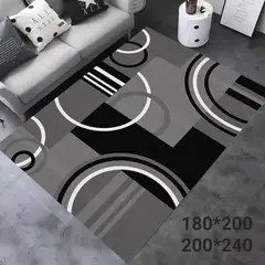 ANGELES DEL HOGAR - Alfombras Lisas con diseños 3D 200x240 cm