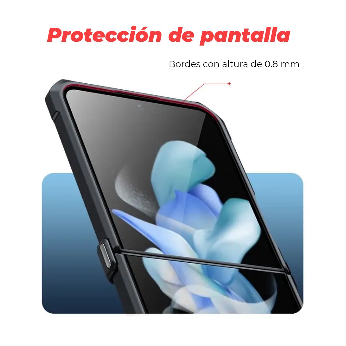 XUNDD - Carcasa para Samsung Z Flip 5 Militar Grade Reforzada X