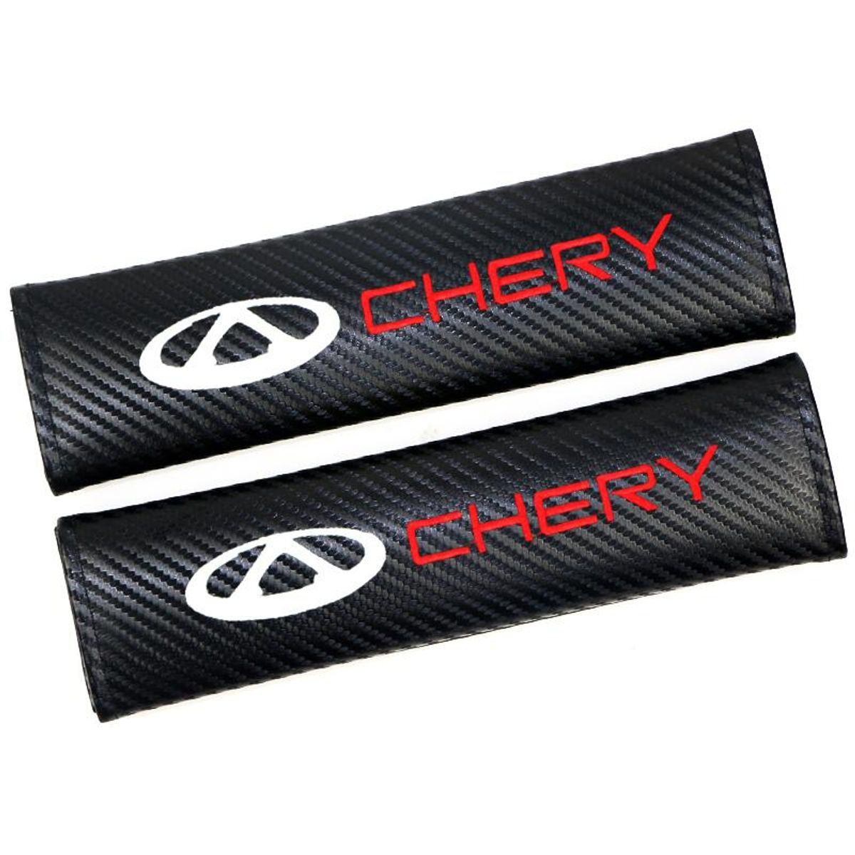 GENERICO - Cubre cinturón protector hombro ecocuero  carbono  chery