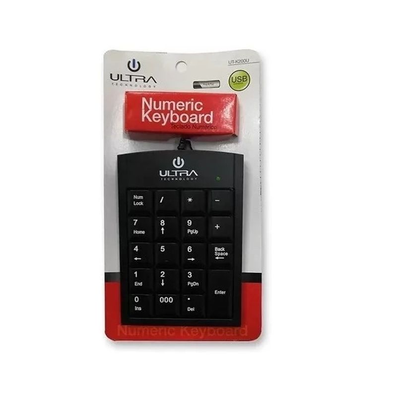 ULTRA - Teclado Numérico Ultra UT-K200U