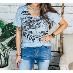ARRAKASTA - Polera de algodón talla L