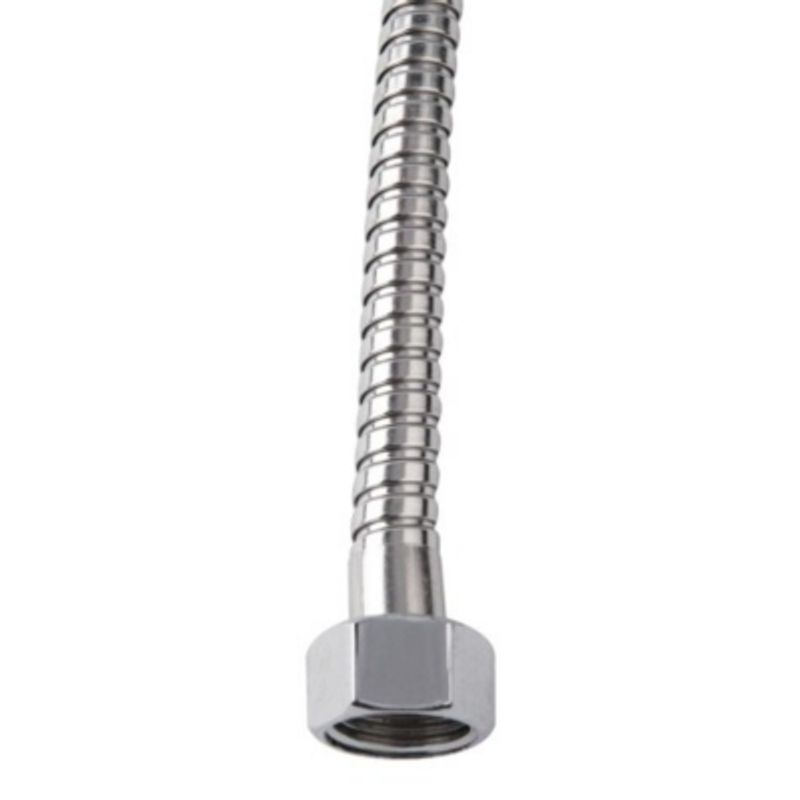 GENERICO - Flexible de ducha 1,75 mt acero inoxidable
