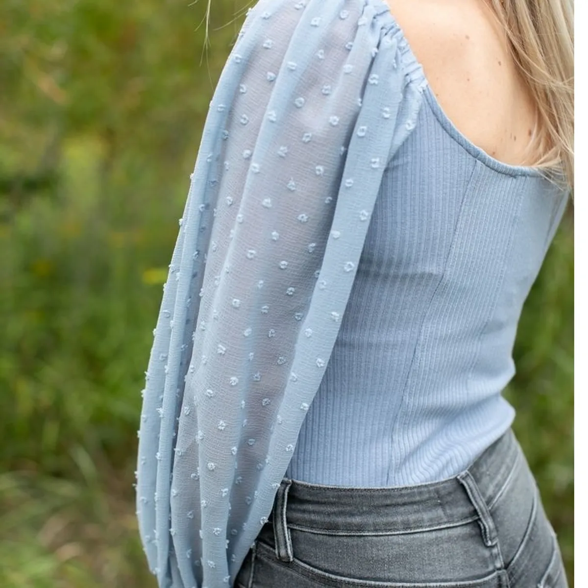 ARRAKASTA - Body de punto acanalado