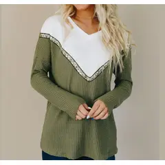 ARRAKASTA - Top tela waffle 2XL y 3XL