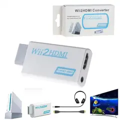 GENERICO - Adaptador Conversor Nintendo Wii Hdmi Audio