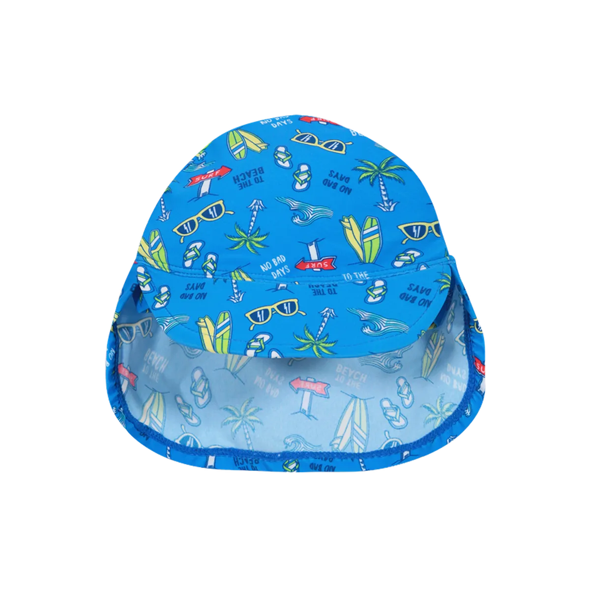 H2O WEAR - Gorro Jockey UV 50+ para Bebe Niño Turquesa - Verde