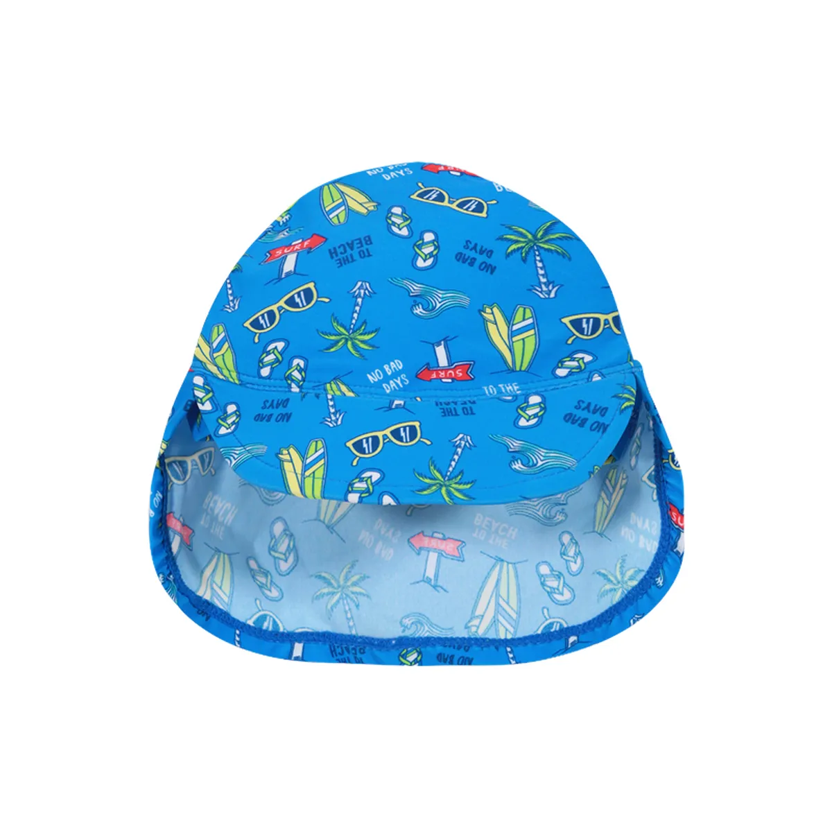 H2O WEAR - Gorro Jockey UV 50+ para Bebe Niño Turquesa - Verde