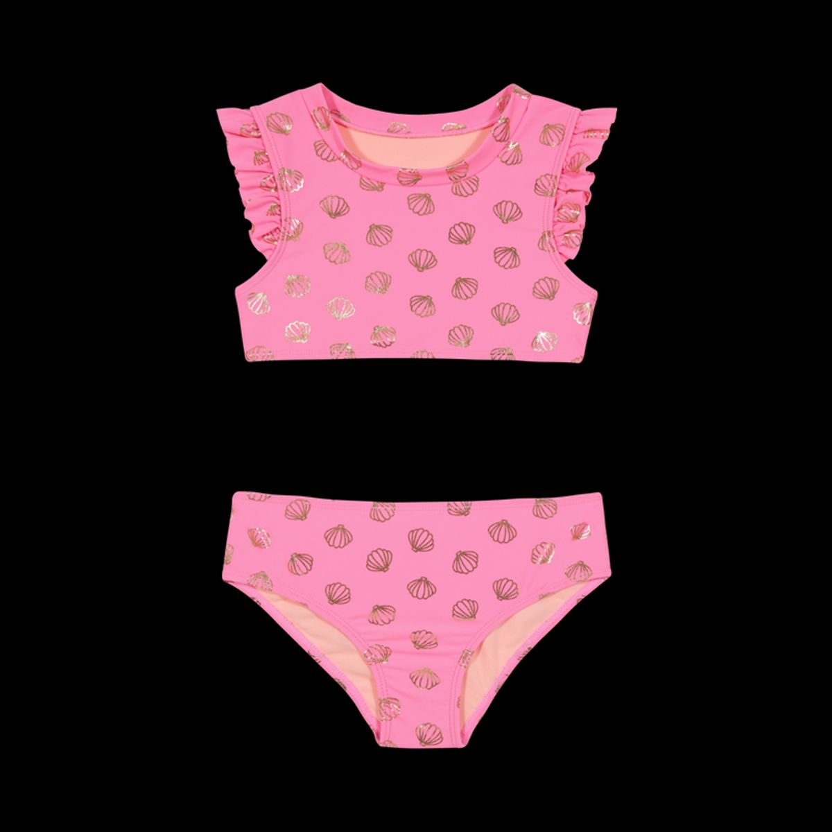 H2O WEAR - Traje de Baño Bikini UV30+ para Niña Coral - Coral