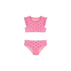 H2O WEAR - Traje de Baño Bikini UV30+ para Niña Coral - Coral