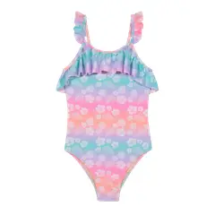 H2O WEAR - Traje de Baño Entero UV30+ Estampado para Niña Coral - Coral