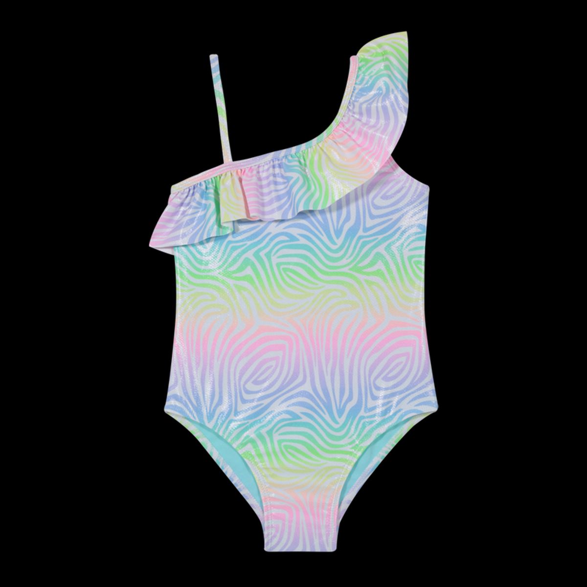 H2O WEAR - Traje de Baño Entero UV30+ Un Hombro para Niña Blanco - Blanco