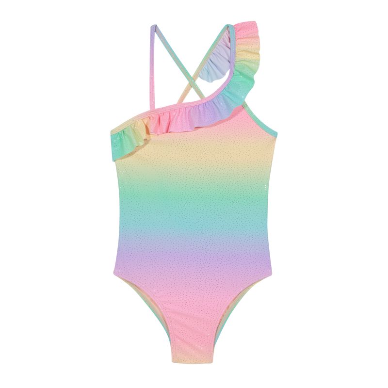 H2O WEAR - Traje de Baño Entero UV30+ Un Hombro para Niña Rosado H2O WEAR